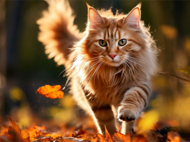 Maine Coon Katze